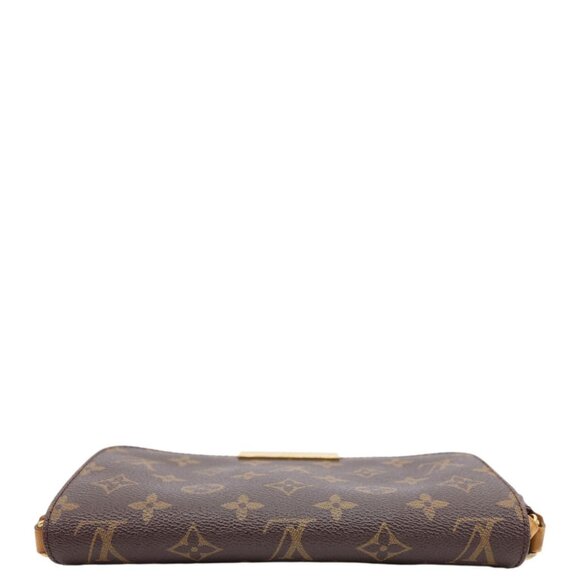 Louis Vuitton  Favorite PM Monogram Canvas Shoulder Bag Brown - Picture 5 of 16